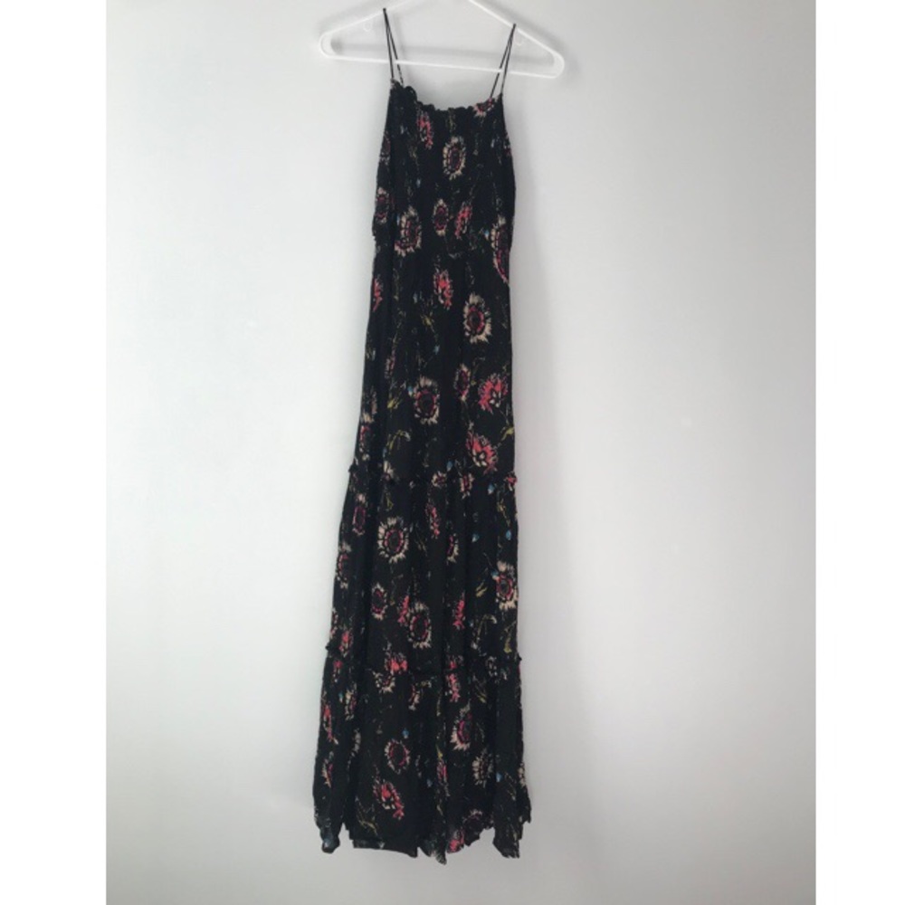 Free People • flowy floral maxi dress